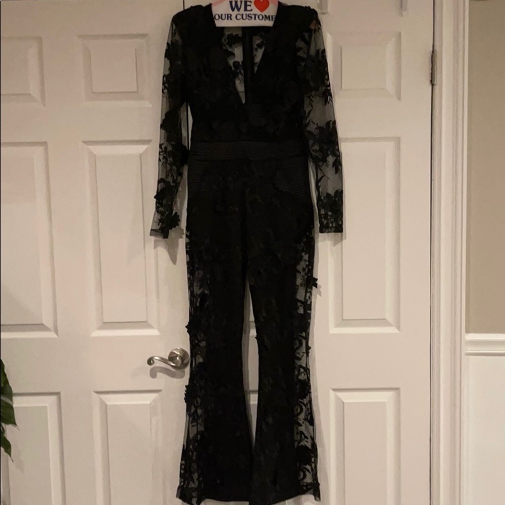 Zhivago ‘Where You Tend A Rose’ Jumpsuit in Black